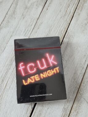 New Sealed Package Of FCUK Playing Cards